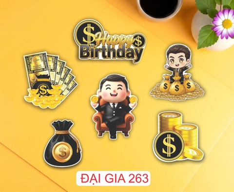 10 set thẻ giấy đại gia 263 -HD.