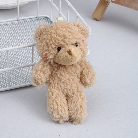 Gấu bông size 12cm (không gồm khăn và mũ) -MÀU NÂU.