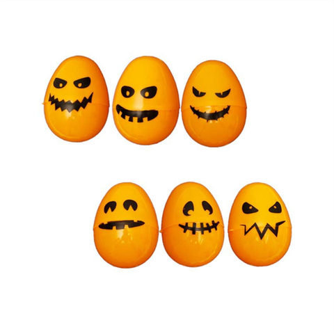 Set 10 quả trứng Halloween - VÀNG  ĐEN.