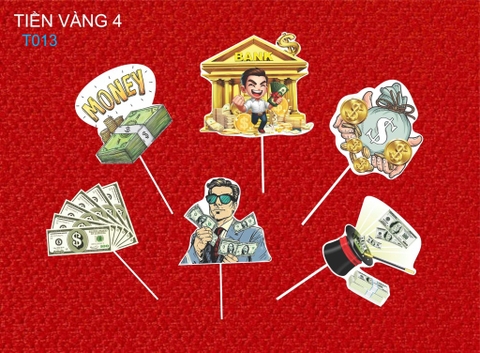 Set giấy HD-quý ông cầm tiền đô, tập tiền money.