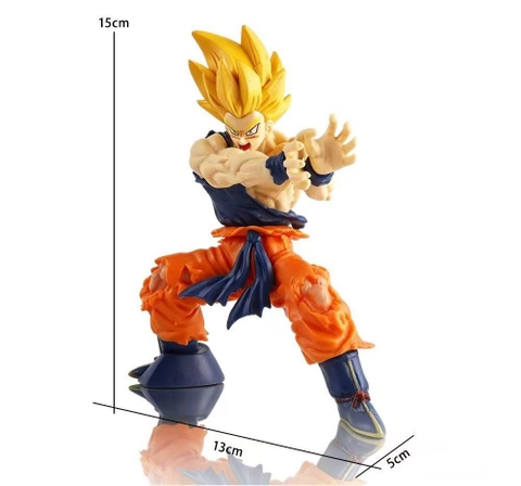 Tượng songoku nhựa đặc  (dáng tung chưởng).