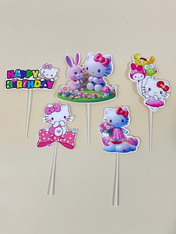 10 set giấy kitty chùm bóng DL.