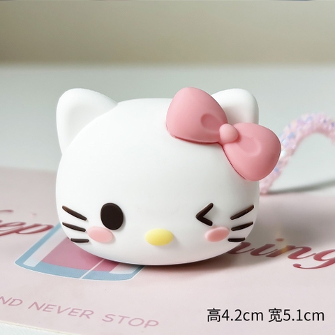 Tượng silicon - Mèo kitty 3D.