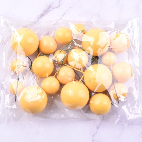 BIXOP-Set 40 bi nhựa vàng