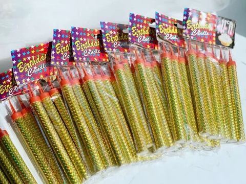 NENSALE-Vỉ nến phụt 6 cây - 30cm