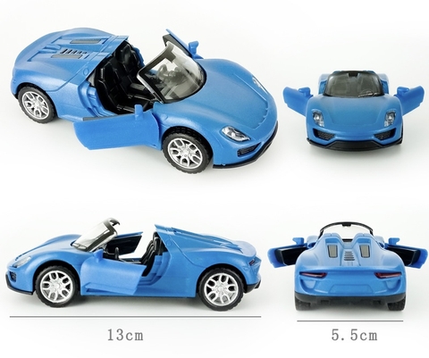 OTO- Xe porsche- xanh dương đậm.