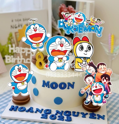 Combo 2 set giấy-Doremon và những người bạn (mẫu mới).