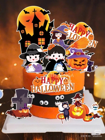 Combo 2 set giấy - Halloween 2024 (mẫu 2).