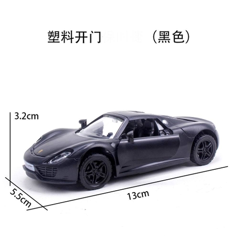 OTO-Xe Porsche nhựa-Đen.