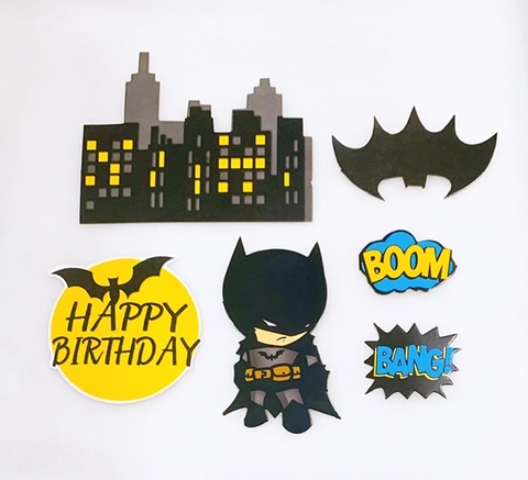 Combo 2 set BATMAN lâu đài (1 lớp).