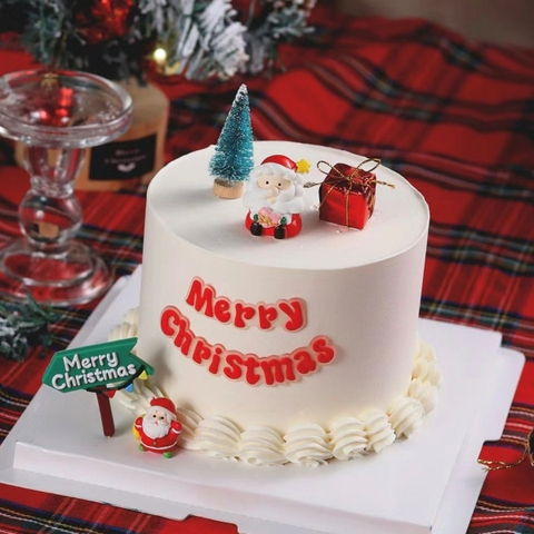 Set 10 hộp quà noel mix màu (loại có chân cắm).