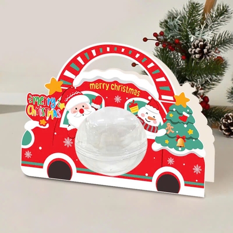 Set 5 hộp cầu NOEL -hình xe ô tô.