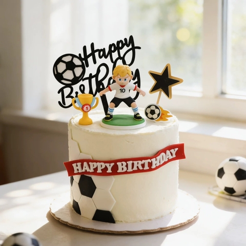 Tượng nhựa đẹp-cẩu thủ bóng đá tư thế bắt bóng.