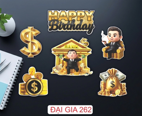 10 set thẻ giấy đại gia 262 -HD.