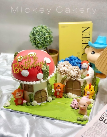Set tượng nhựa  12 con giáp.