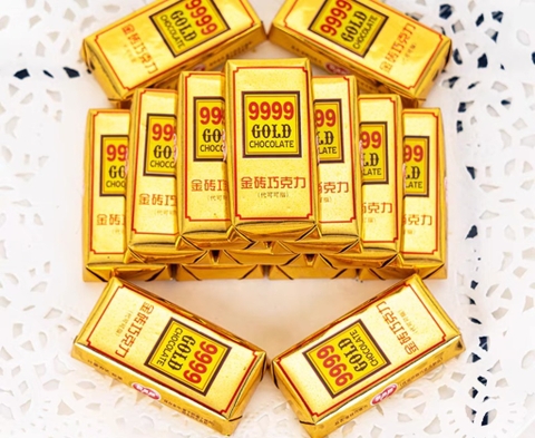 Kẹo socola chữ nhật 4 số 9 (túi 2.5kg).