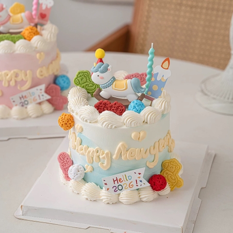 Tượng silicon -Ngựa trắng XANH.