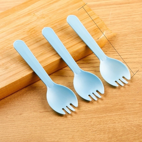 1kg-dĩa nhựa XANH DƯƠNG (1kg khoảng 600 chiếc) (thìa).