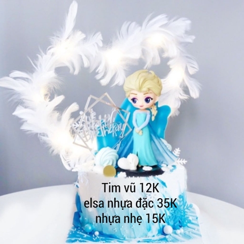 TUONG-Elsa váy xanh- nhựa nhẹ SALE