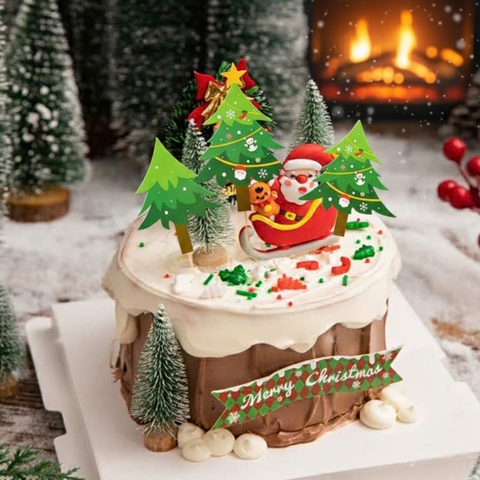 Combo 30 cây thông giấy giáng sinh (noel)-Q10543.