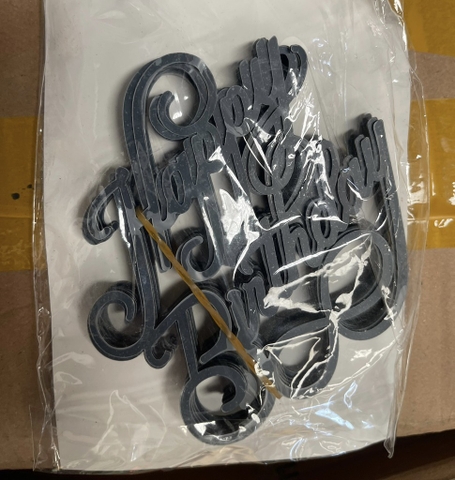 Set 10 mica HPBD mẫu mới M7 (Y xoắn)-ĐEN.