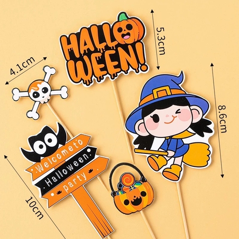 Combo 2 set giấy chủ đề  Halloween - Q10470.