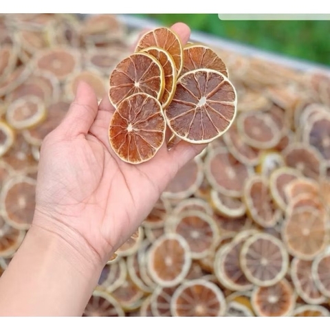 Gói 500 gam chanh sấy khô (MÀU NHẠT) -KHÔNG HẠT.