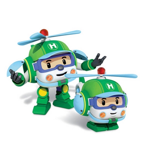 OTO-Xe biến hình - xanh lá