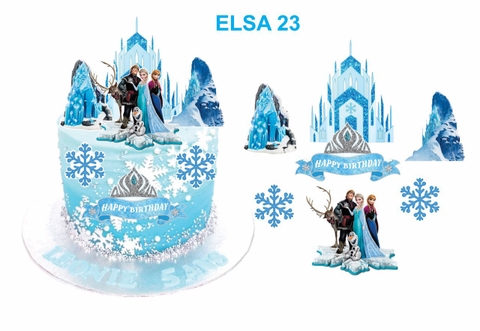 Set giấy ELSA băng tuyết HD.