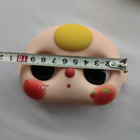 Mặt BABY THREE sie to 400% kt 10cmx8cm - mắt LÈ KHE (mặt ngẫu nhiên)-chiếc 9829.
