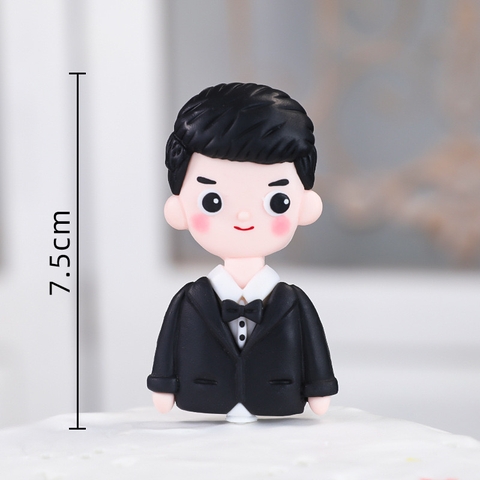 Tượng chú rể mẫu mới (nhựa đẹp).