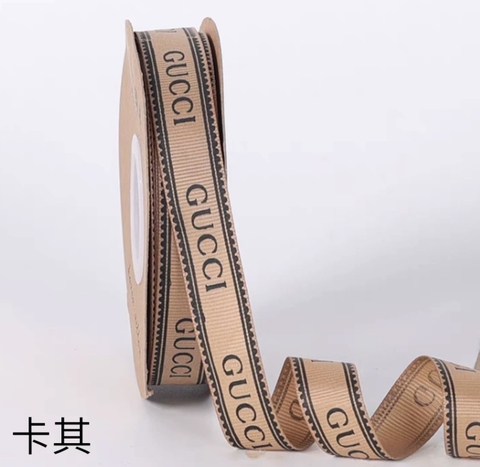 Ruybang GUCCI (2cm x 35m)-VÀNG ĐẤT.