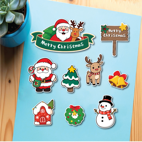 Combo 10 set giấy giáng sinh (noel)-Q10546.