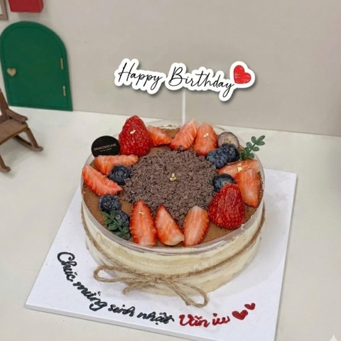 Set 60 chữ giấy -happy birthday chữ nét mảnh dài và trái tim đỏ (mẫu mới).