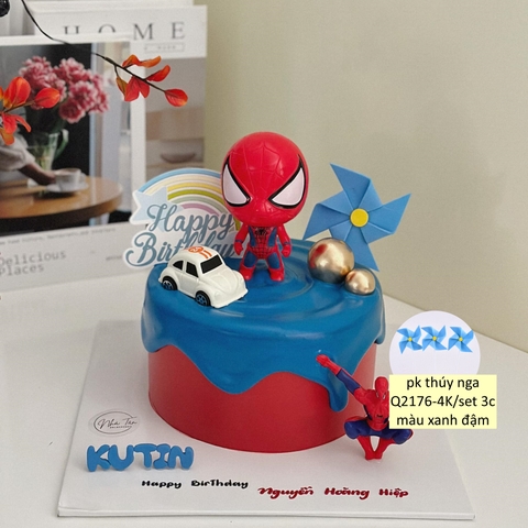 Set 3 chong chóng xốp-XANH ĐẬM.