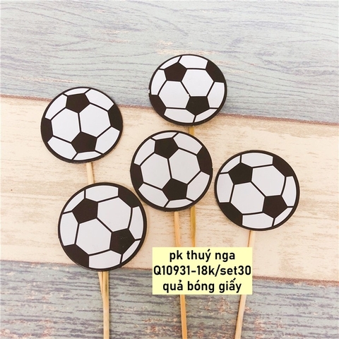 Set 30 quả bóng giấy (SX).
