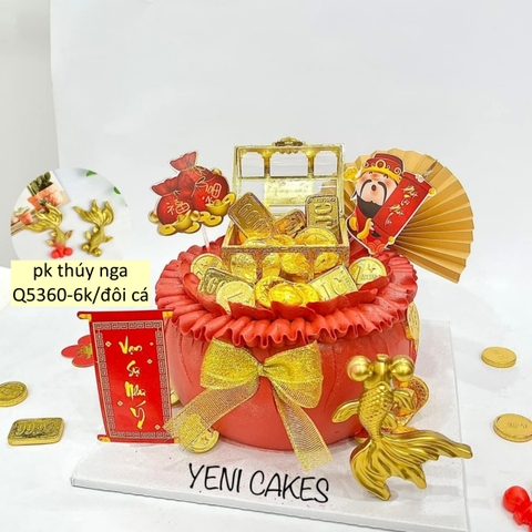 TUONG-Đôi cá chép nhựa.