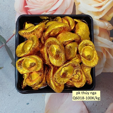 Socola hình thỏi vàng (túi 1kg)