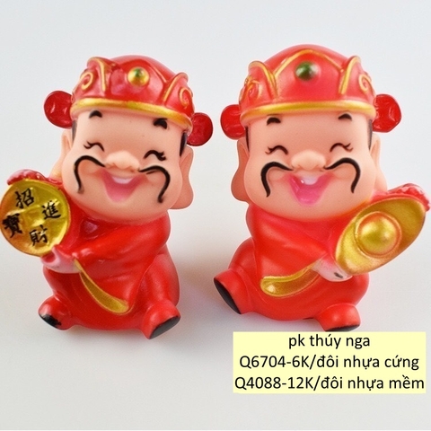 Đôi thần tài (NHỰA CỨNG).