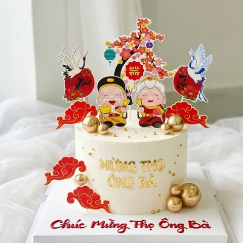 Set tết HD-ông bà mẫu 2 (có mây).