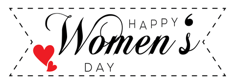 Set  60 thẻ trắng kèm que cắm- Happy Women's day chữ TO.