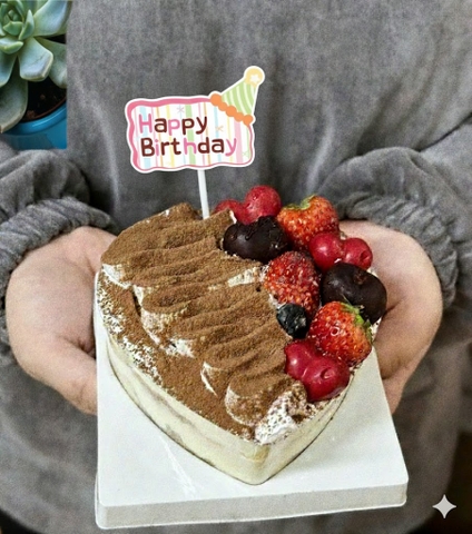 60 bảng giấy HPBD chữ nhật gắn mũ (mix màu).