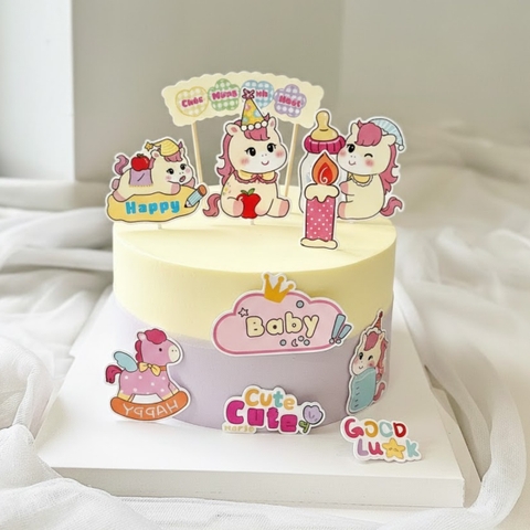 10 set giấy - Ngựa hồng.