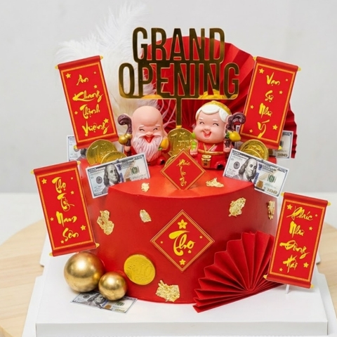 Combo 10 set câu đối chữ Thọ giấy.