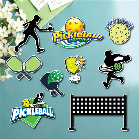 Combo 2 set giấy- chủ đề thể thao pickleball.
