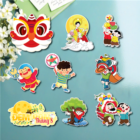 Combo 2 set giấy trung thu -MẪU 14.