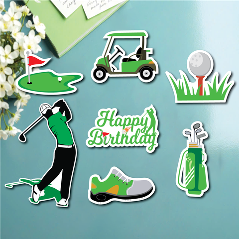 Combo 2 set giấy chủ đề Golf.