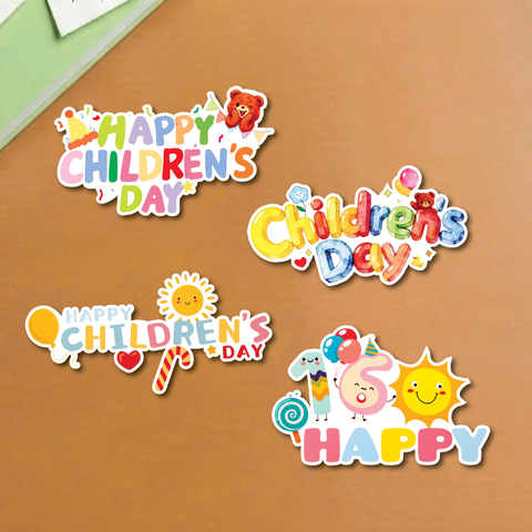 Combo 20 thẻ Happy children's day mix 4 mẫu.