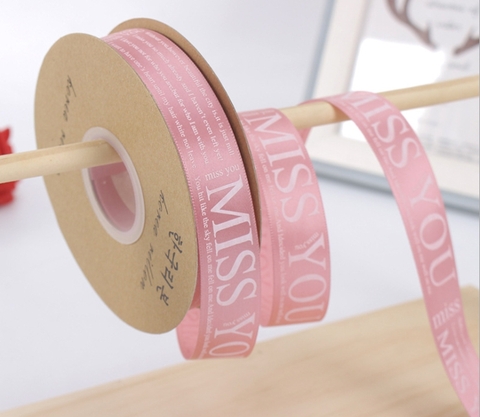 RUYBANG MISS YOU (2.5CM X 50M)-HỒNG ĐẬM.