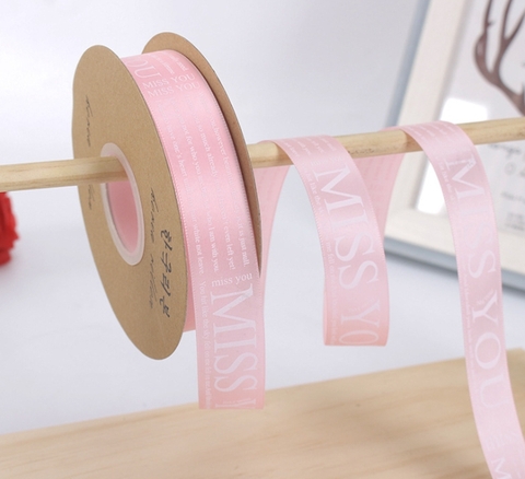 RUYBANG MISS YOU (2.5CM X 50M)-HỒNG NHẠT.